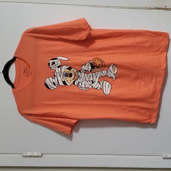 Disney Mickey Mouse Mummy Ladies Tee Shirt Size Large - Picture 1 of 4